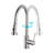 Stainless Steel Pull Down Kitchen Faucet With Soap Dispenser Brushed Nickel