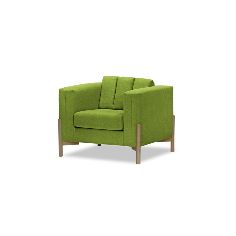 Sydni Upholstered Armchair, Ontario Lime Green