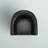 Liam Faux Leather Barrel Chair-1510817045