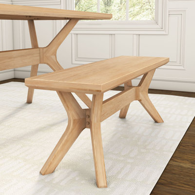 Muhsina X-Leg Dining Bench 