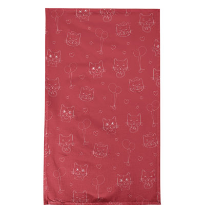 Serviette de thé à chats fêtes