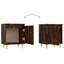 Rensselaer Bed Cabinet with Solid Wood Legs 40x30x50 cm-1394046322