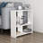 Amvi Sled End Table with Storage-900318365