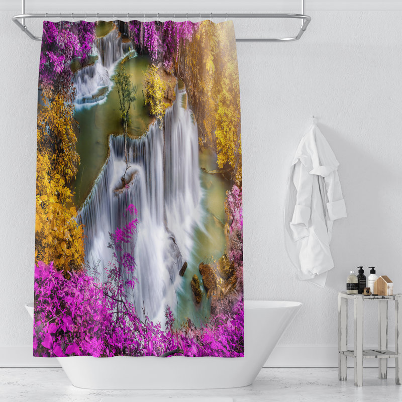 Rideau de douche simple, 72 po x 70 po