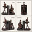 Serre-livres Ballet Dancer - Figurine élégante en résine-27481722