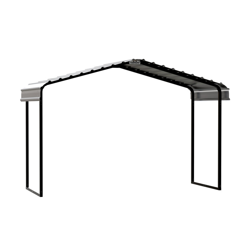 12 Ft. W x 6 Ft. D Canopy, White