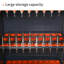 Cat40 / Bt40 - Porte-outils 120Cap, L 33,4 po x l 21,6 po H 72 po, acier, pour organisation d'atelier