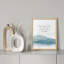 «You Are A Soul Lewis Quotes Mountains» sur papier-98298573-98298575