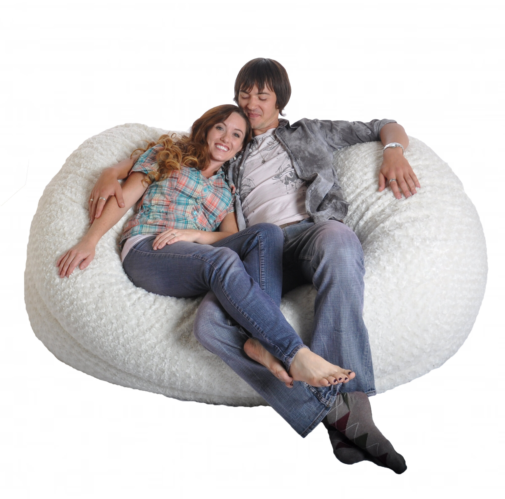 Extra large discount bean bag couch