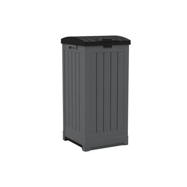 30 Gal. Indoor Outdoor Hexagon Plastic Garbage Can 737101 (3 Colors)