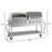 60 in. 8-Burner Commercial Outdoor Propane Gas Grill With 30 in. Roll Dome Cover and 30 in. Pizza Oven in Stainless-Steel, ETL Listed (CGKIT6-D30P30)