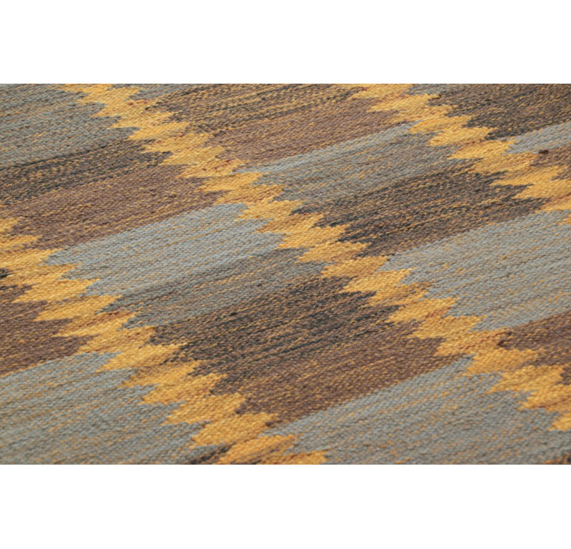 Geometric Area Rug in Polychromatic, Rectangle 10' x 14'