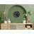 Elegant Decorative Wall Clock, 12 in Diameter, 1.8 in Thick | 100% Plastic Frame, Real Glass Cover | Classic White Color | Perfect for Home or Office Decor, Stylish Timekeeping & Easy to Read Design-128766136-105528322