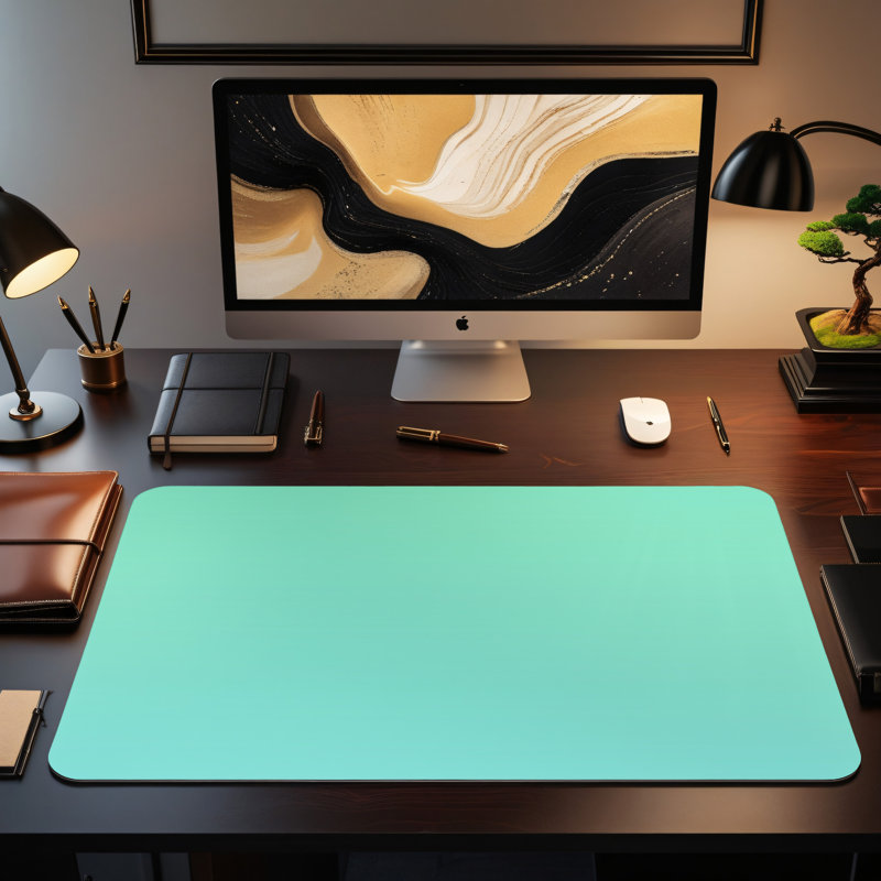 Polyester Desk Pad, 23.6x13.8