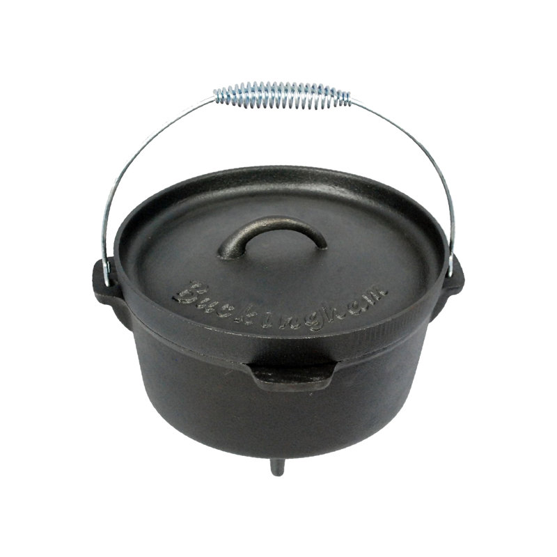Buckingham Cast Iron Dutch Oven Pot 24 cm 4 Litre