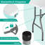 Rectangular Metal Folding Outdoor Camping Table , 180cm cm W 76cm cm D-1090999375-1090999372