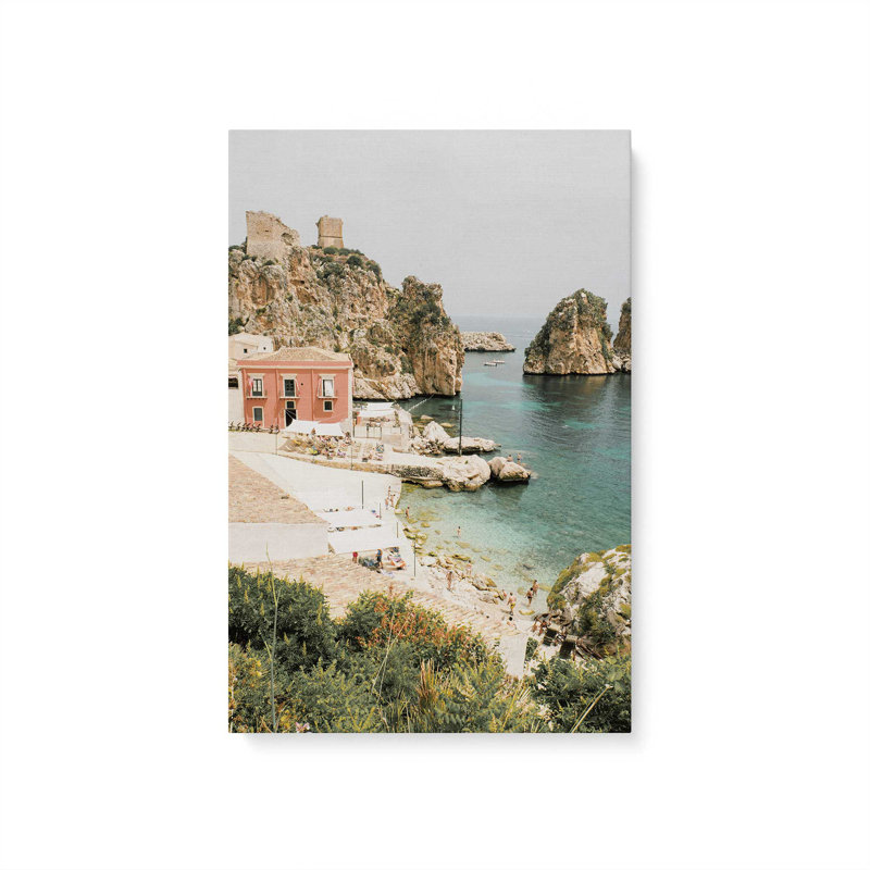 Coastal Keep Canvas Print, 48" H x 32" W x 1.25" D, Wrapped Canvas