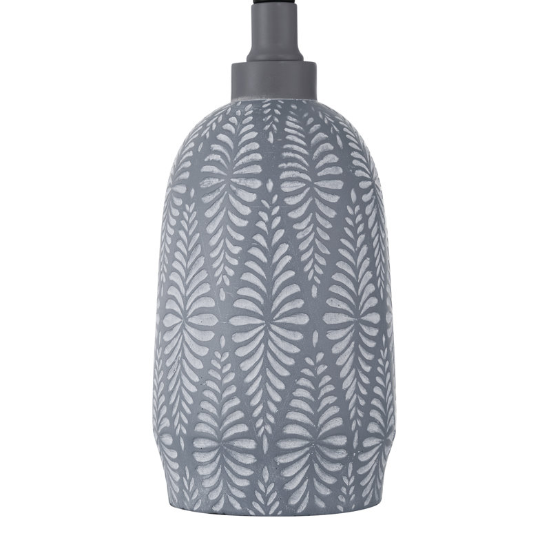 Cheria Ceramic Table Lamp, Blue