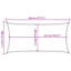 Calore 100% Polyester Oxford Rectangle Shade Sail-782512275-756548636