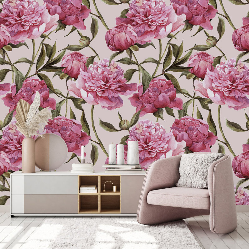 Peel & Stick Wall Mural, 10.42' W x 10.42' L