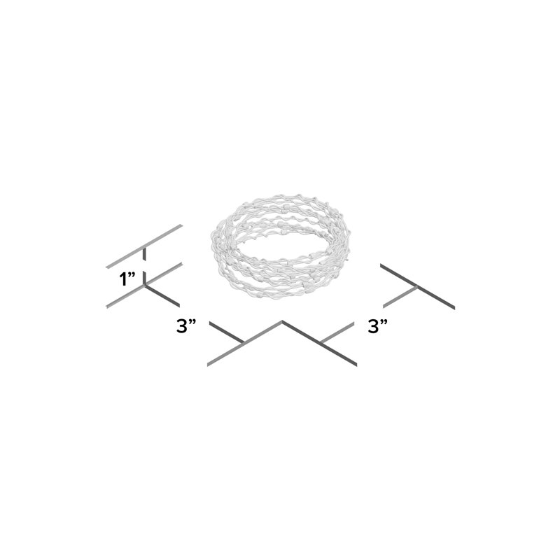 Rond de serviette Cony, Argent