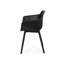 Ensemble de 2 chaises d'extérieur modernes pour l'extérieur