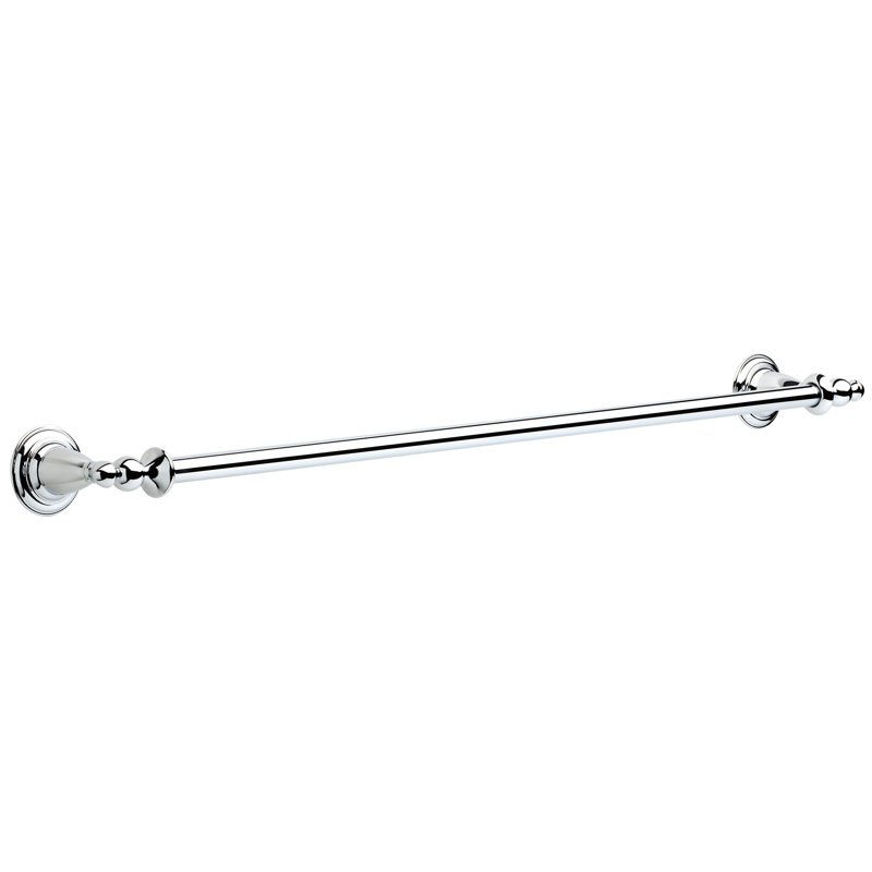 Porte-serviettes mural 24 po Victorian, 24" L, Chrome