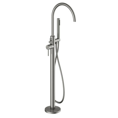 1 Handle Floor Bath Shower Mixer Bath Filler with Diverter