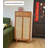 Japanese-style wicker and solid wood shoe cabinet-4814264