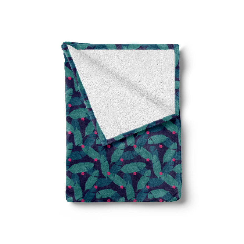 Hand Woven Throw Blanket, 60" W x 80" L