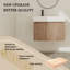 Ensemble de meuble-lavabo simple avec plateau 29,53 Dacoma-1467019174
