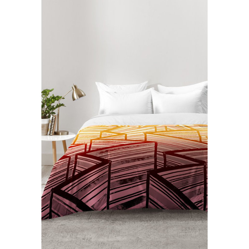 Ensemble d'édredon Mystic Stripes, Édredon double / grand + 2 taies décoratives sta