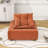 Modular Sectional Single Sofa, Armless Chair with Removable Back Cushion