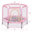 Trampoline pour tout-petits avec filet de sécurité et balles, mini trampoline intérieur / extérieur pour enfants-124941973