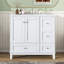 Meuble-lavabo moderne 36 po avec chargement USB-524587983