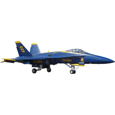 Adhésif mural F-18 Hornet de l'US Navy «Blue Angel»