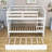 Asah Kids Full Over Full Bunk Bed with Trundle-2055427783