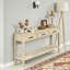 Console de 59,1 po avec 3 tiroirs, console peinte-1366092398