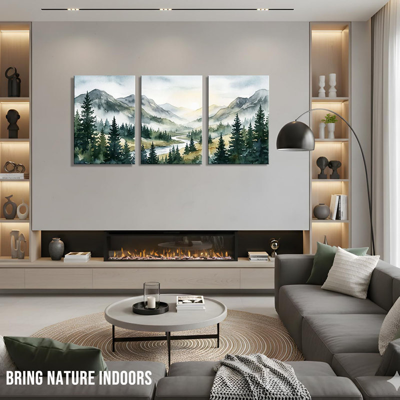 3 Piece Wrapped Canvas Print