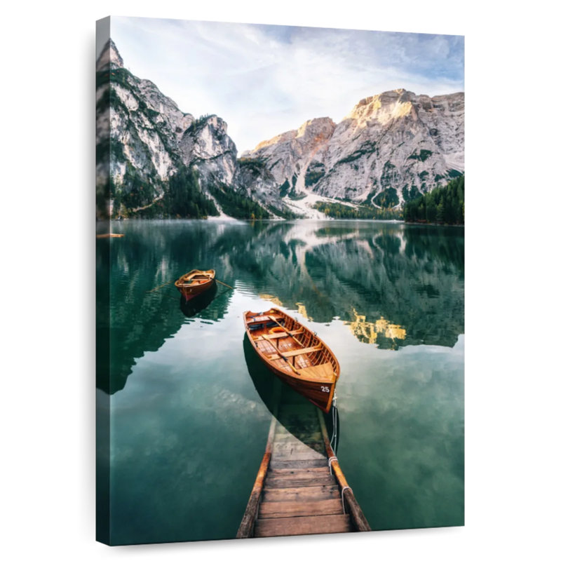 Bateaux Mehar Braies Lake, H 36 po x l 24 po