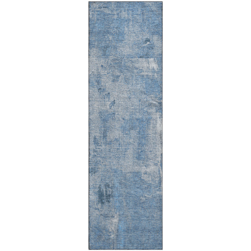 Premium Machine Washable Natoma AMF989 Abstract Rug, Runner 2'3" x 7'6"