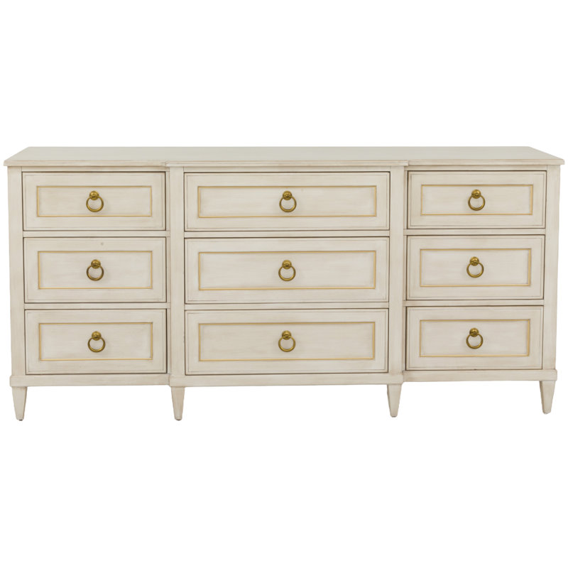 9 - Drawer Dresser, Champagne Mist