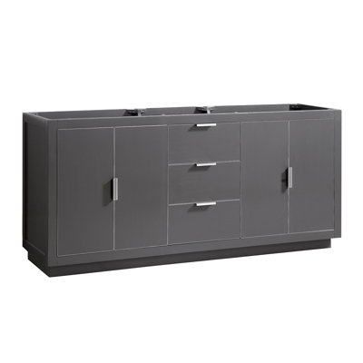 Salise 72'' Double Bathroom Vanity Base Only