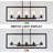 5 Light Kitchen Island Light