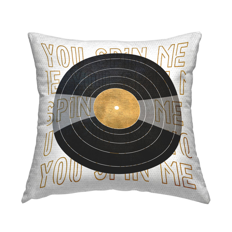 Coussin You You Spin Me Vintage