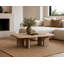 Sorrento Coffee Table-60" Rectangular Weathered Natural