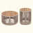 Naturel / brun est en rupture de stock