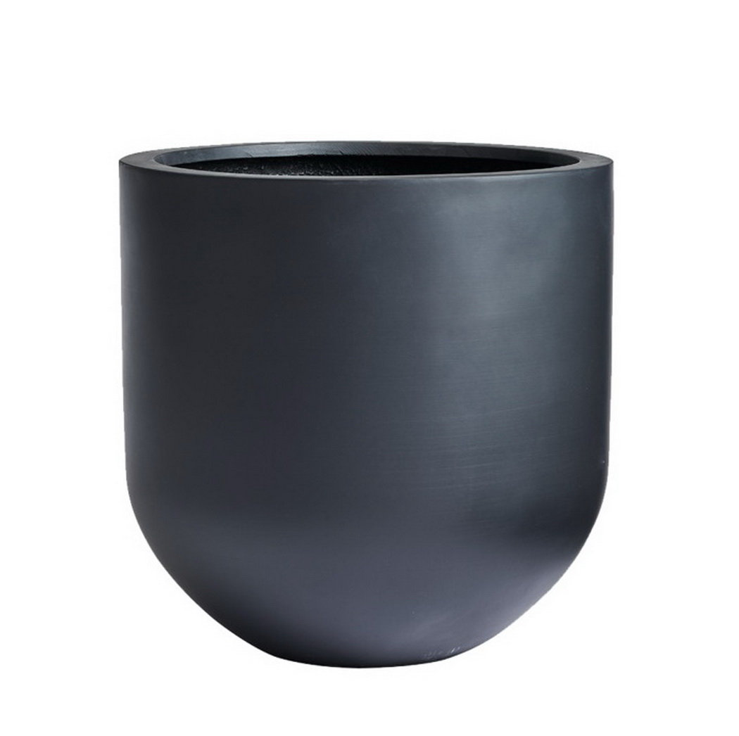 Orren Ellis Dorlis Fiberglass, Natural Stone Powder and Virgin Resin Pot Planter & Reviews | Wayfair