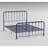 Bedroom Full Size Platform Bed Compact Metal Bed with Rich Blue Finish, No Box Spring Required, Bed in a Box-69855510-69855515