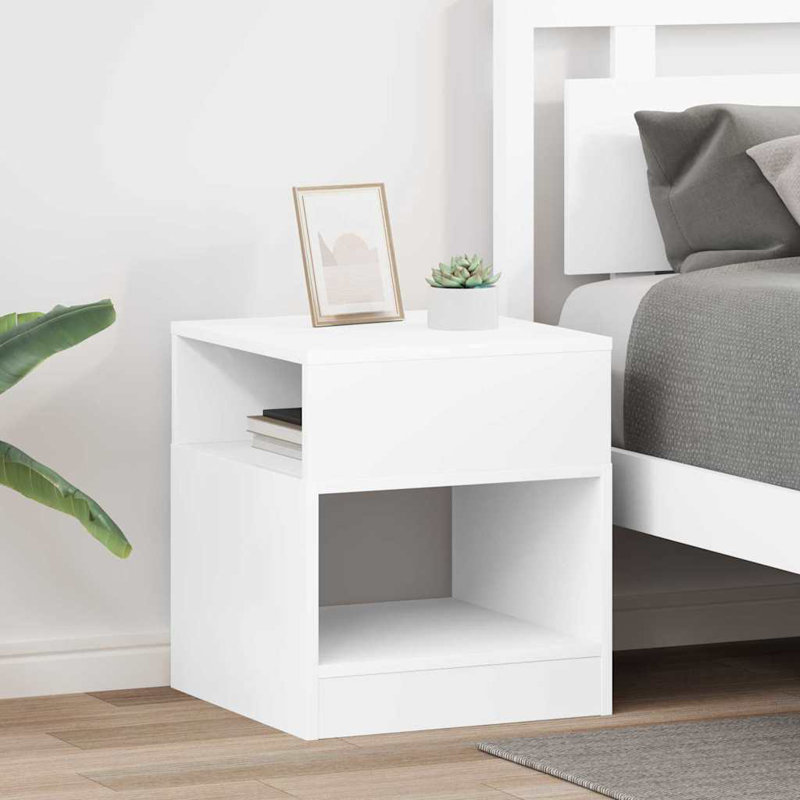 End Table, White